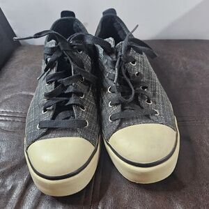 UGG Black and Cream Athletic Shoes